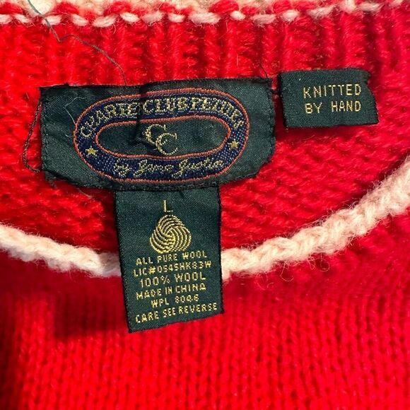 Charter Club Petites Christmas Sweater - Picture 3 of 3